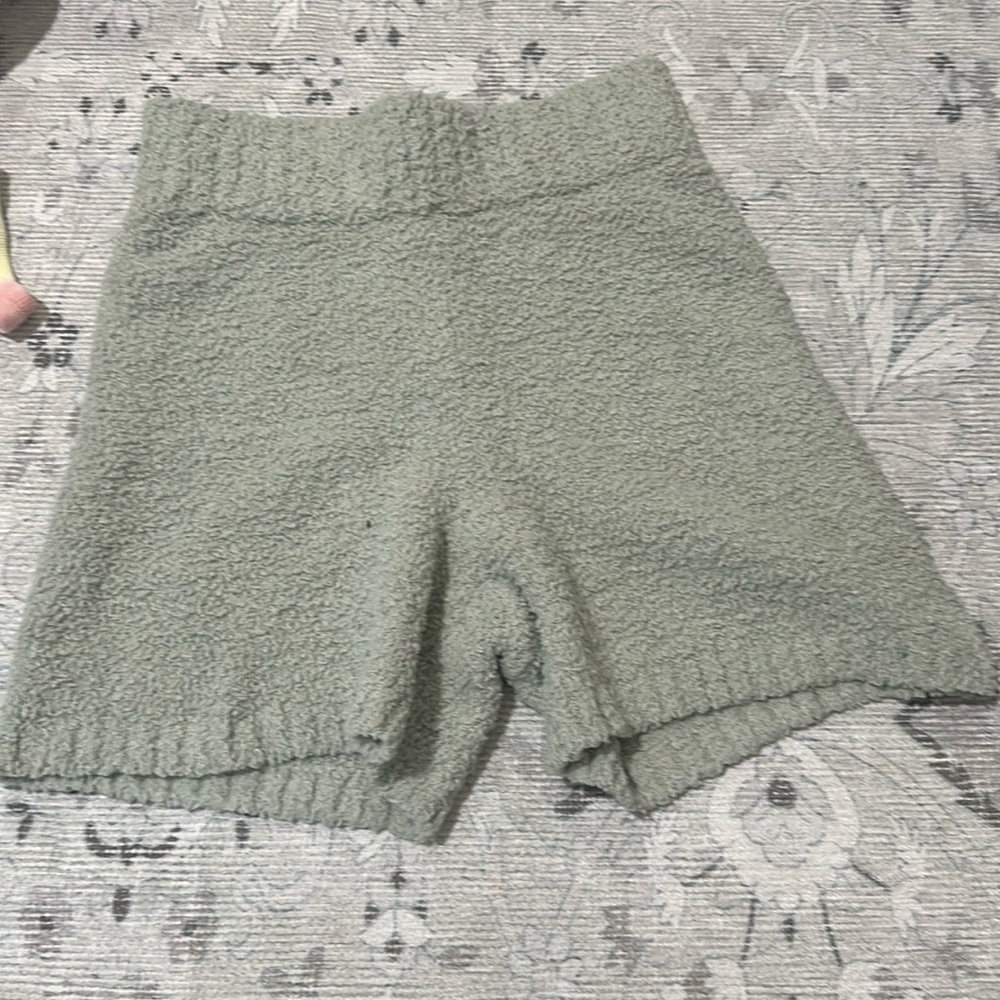 skims fluffy shorts